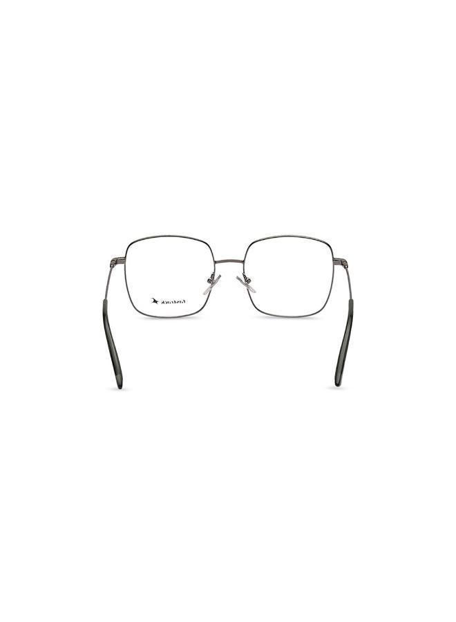 فاستراك نظارات طبية بإطار دائري رمادي - Image 4