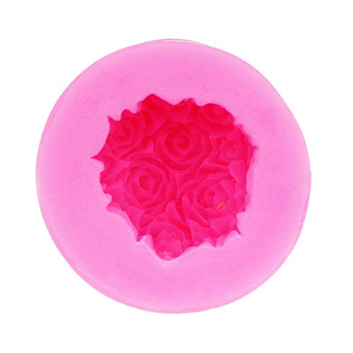 Longzang Ball Rose Silicone Candle Molds Flower Silicone Mold for Candle Making Soap Cake Craft Molds DIY - Image 3