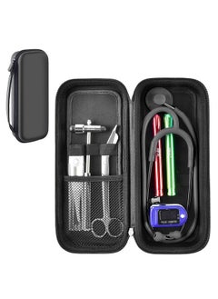 ALKOO Stethoscope Case Compatible With 3M Littmann Classic Iii Monitoring/Lightweight Ii S.E/Cardiology Iv Diagnostic/Mdf Acoustica Stethoscopes Extra Pocket For Doctor & Nurse Accessories (Black)  - Image 1