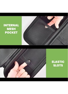 ALKOO Stethoscope Case Compatible With 3M Littmann Classic Iii Monitoring/Lightweight Ii S.E/Cardiology Iv Diagnostic/Mdf Acoustica Stethoscopes Extra Pocket For Doctor & Nurse Accessories (Black)  - Image 3