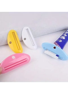 Goolsky 2pcs Toothpaste Tube Squeezer, Toothpaste Tube Clips, Manual Toothpaste Dispenser, Multifunction Facial Cleanser Dispenser Squeezer, Bathroom Accessories  - Image 3