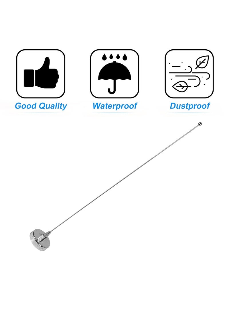 Generic Car Stainless Steel Antenna Car Antenna For Car Truck Van JBA 229-1  - Image 3