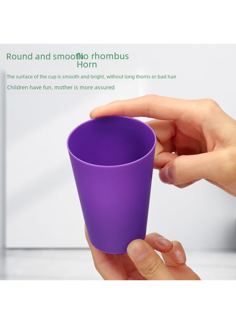 Generic - Match-to-match stacked Cup table game color sorting cognitive training stacked Cup educational competition stacked Cup parent-child interactive toy Bags-double stacked cups [12 stacked cups +54 cards]] - Image 1