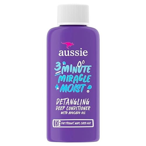 Aussie 3 Minute Miracle Moist Deep Conditioning Treatment, Travel Size 1.7 fl oz - Image 1