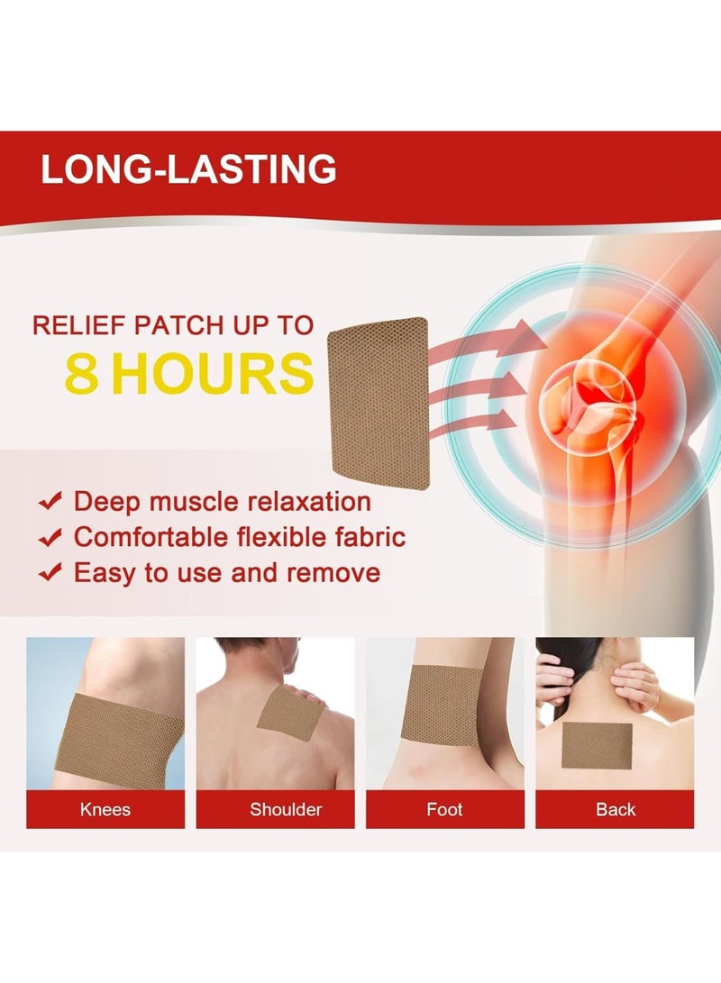 SYOSI Heat Pads for Back Pain Relief, Knee Pain Relief Patches, Chinese Tiger Patch - All Parts of The Body, Shoulder, Back, Knee, Arthritis, Bone Pain Relief Back Pain Patch (32PCS) - Image 2