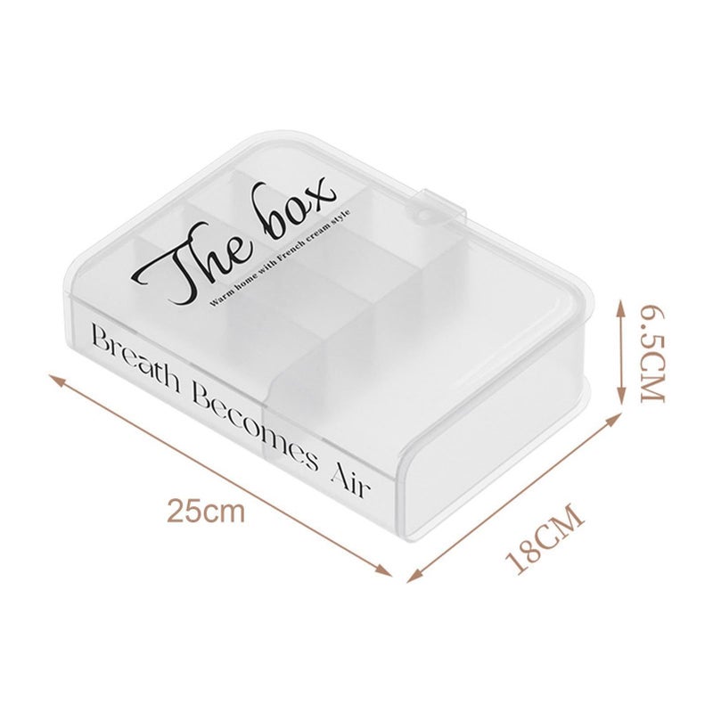 Transparent Desktop Organizer Box For Cord Storage And Charger Case Home Decoration - Image 3