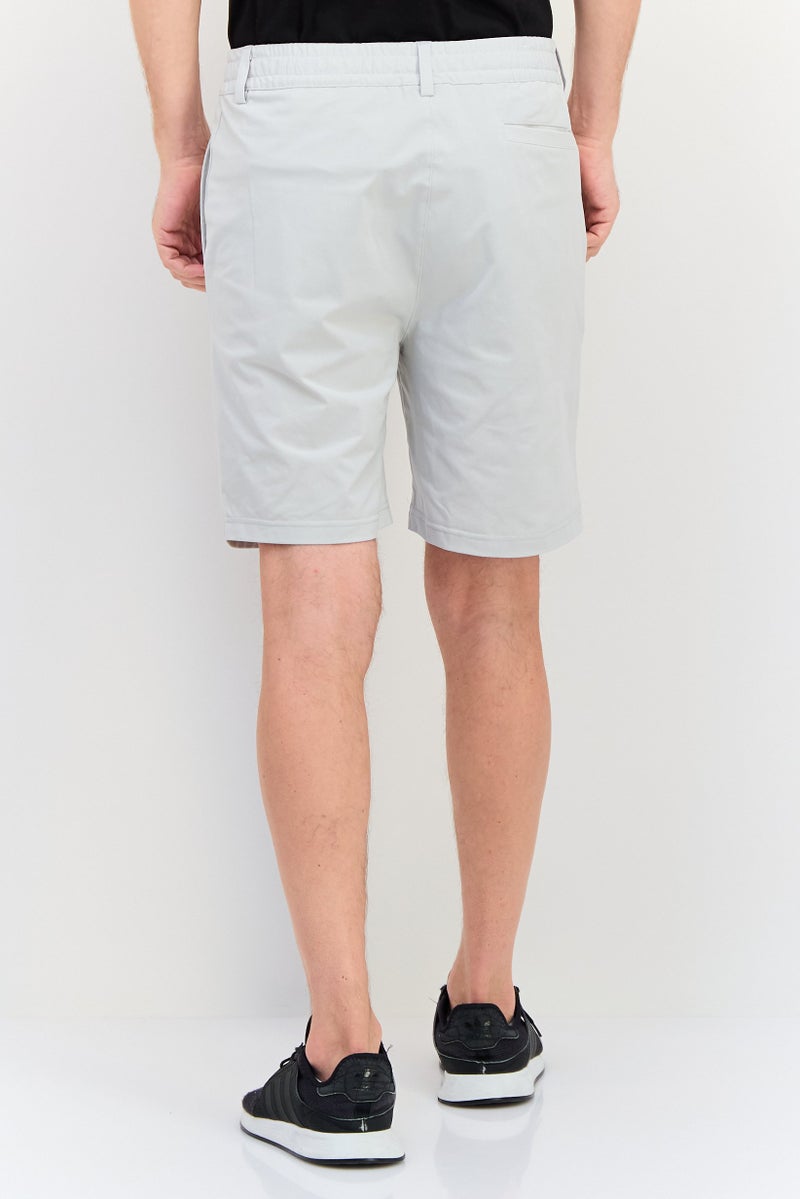 RBX Men Sportswear Fit Outdoor Shorts, Light Grey - Image 4