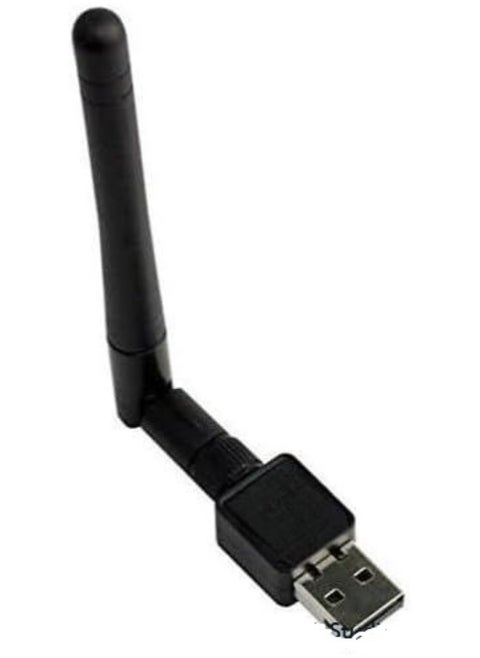 Mini USB Wireless Wi-Fi Adapter – 150Mbps Network Receiver with External Antenna for PC and Laptop