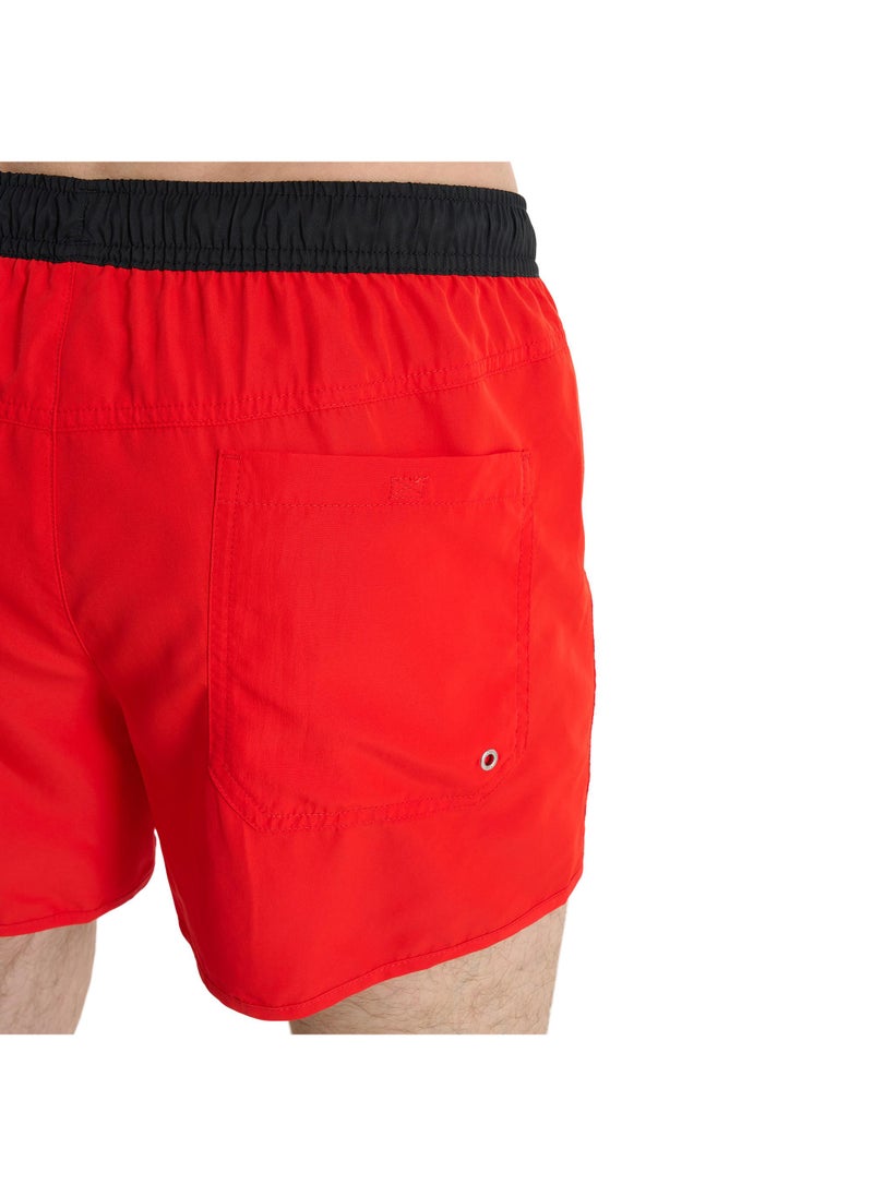 Joss Men’s Swimming Shorts - Joss Scarlet, Quick-Drying Swim Trunks with Adjustable Waist & Practical Pocket for Water Sports  - Image 5