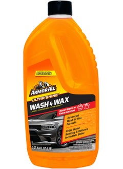 ARMOR ALL Ultra Wash And Wax، شمع غسيل السيارات، 64 أونصة، قطعة واحدة  - Image 1