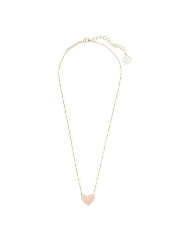 Ari Heart Adjustable Length Pendant Necklace for Women, Fashion Jewelry  - Image 2