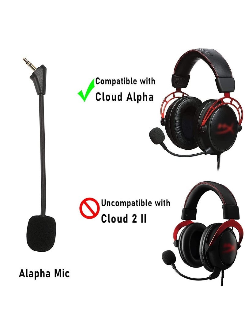 عام ميكروفون قابل للفصل بديل لسماعة الرأس Kingston HyperX Cloud Alpha للألعاب (3.5 مم) - Image 2