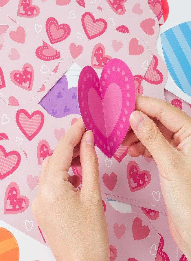 BeYumi Valentine Heart Bulletin Board - 121Pcs Valentine's Day Pastel Love Heart Christian Bulletin Border Rainbow Bible Verse Cutout Scalloped Border Trim Sunday School Church Chalkboard Decoration - Image 4