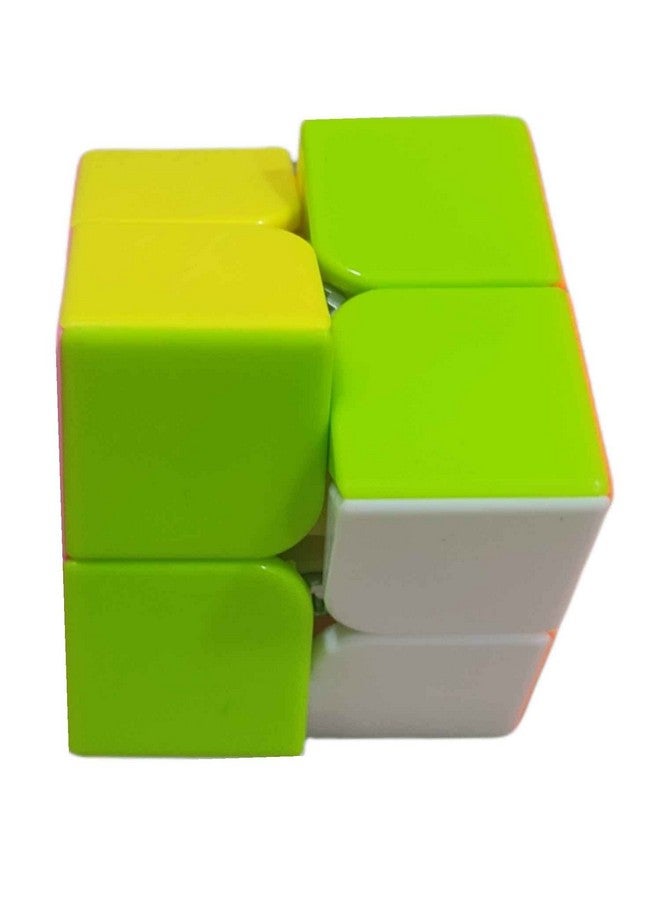 RV Media RVM Set of 3 in 1 Speed Cube Sticker Less Combo One Hand Movement and Smooth Play Magic High Speed Cube Puzzle Set Toy Stickerless Speed Cube Set (2X2)(3X3)(4X4) - Image 3