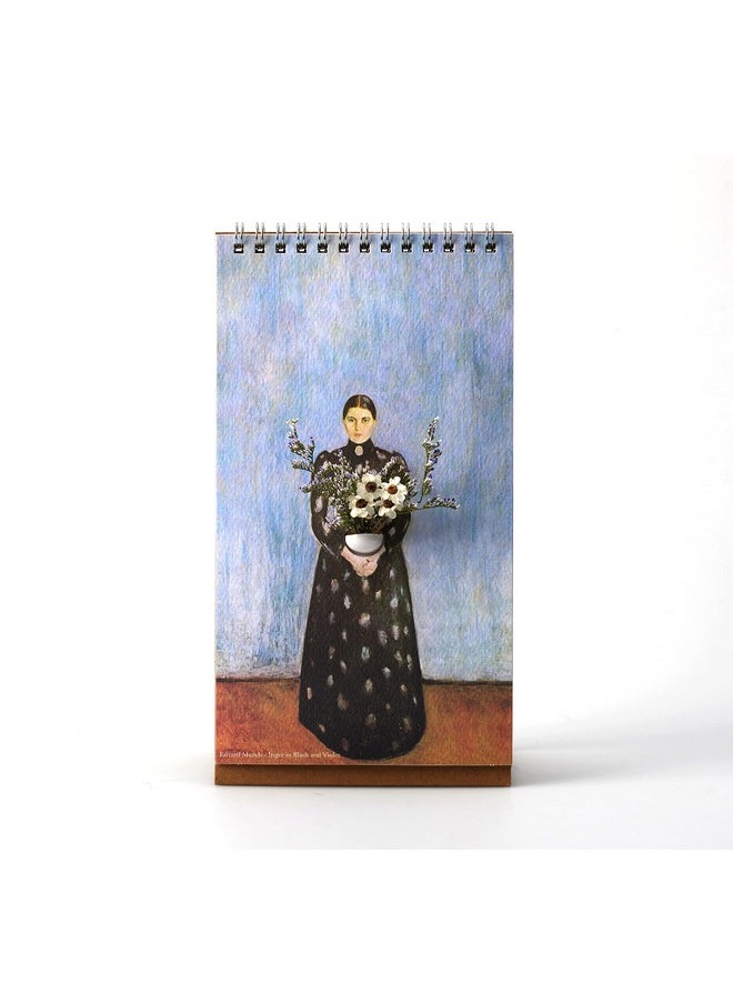 PLAYABLE ART PLAYABLE ART Flip Vase - Tabletop Notebook-Styled Vase for Flowers and Art - Change Through 7 Unique Drawings That Fits Your Mood - Designed by Spextrum® (Museum Art)  - Image 2