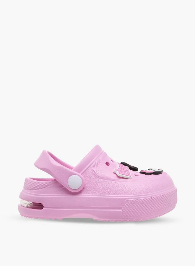 Disney Girls Minnie Mouse Applique Clogs - Image 3