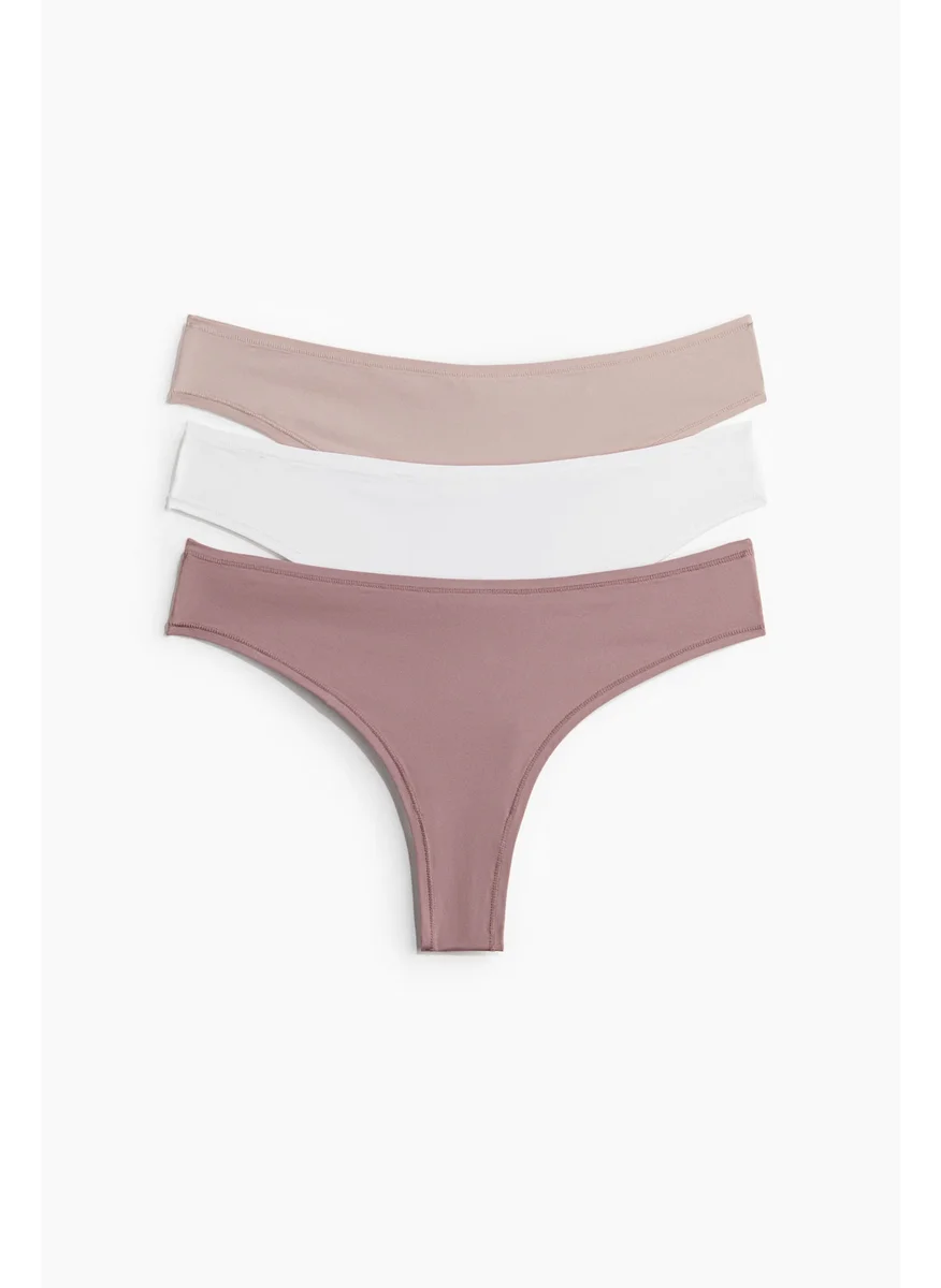 H&M 3-Pack Microfibre Brazilian Briefs