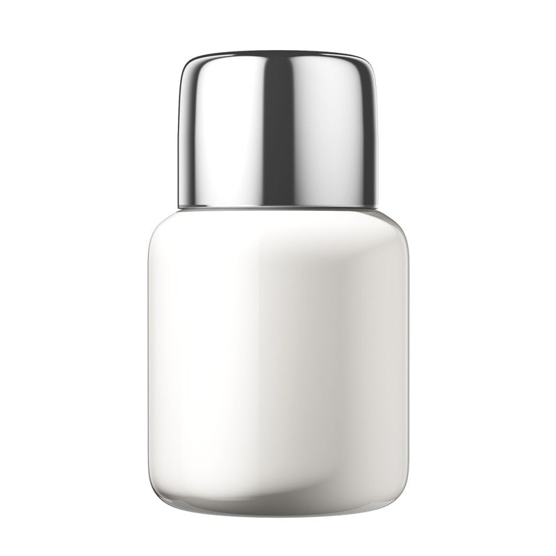 JMScape Mini Insulated Water Bottle 10.8 oz Small Vacuum Insulated Thermos Keeps Drinks Cold for 24 Hours and Hot for 12 Hours Wide Mouth Leak-Proof Stainless Steel Water Bottle for Gifts (White, 10.8oz) - Image 1