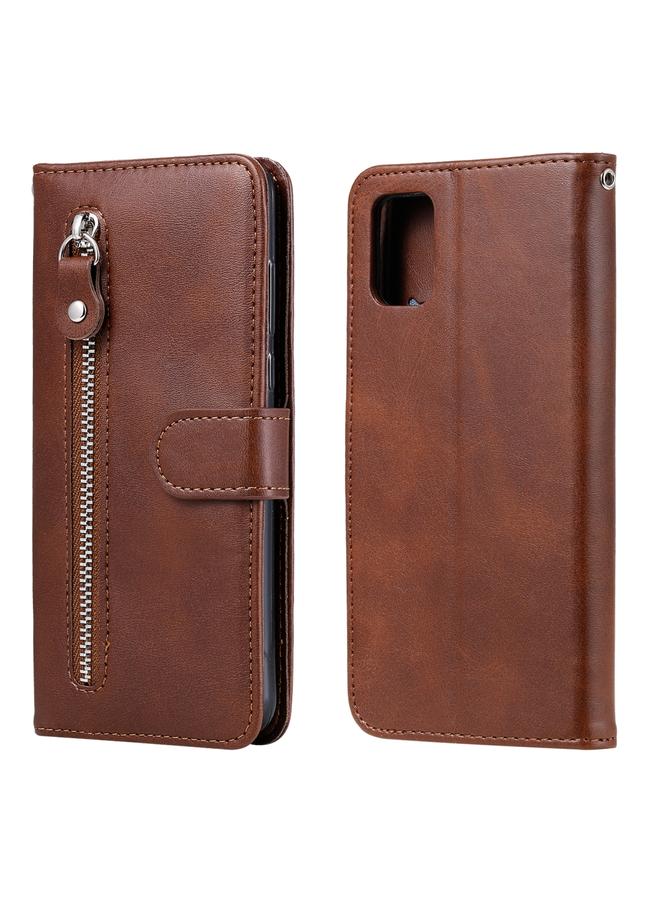 S-TOP Case For Samsung Galaxy A31 Fashion Calf Texture Zipper Horizontal Flip Leather Case with Holder & Card Slots & Wallet - Image 1