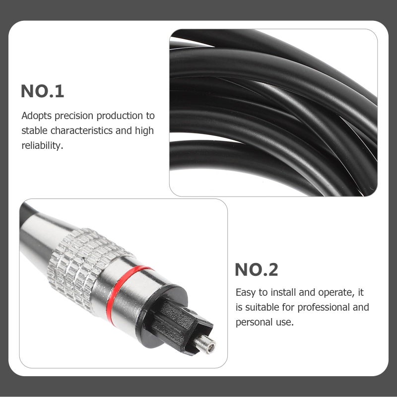 Optical Audio Cable 1.5m Digital Fiber Optic Male to Male Cord for TV Soundbar - Image 4