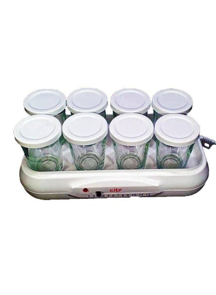 سيتي ماكينة صنع الزبادي 8 اكواب 125مل/كوب 10 وات + مؤشر ضوء و ساعة تذكير - Image 3