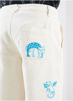 RIP N DIP Blonded Denim Shorts  - Image 5
