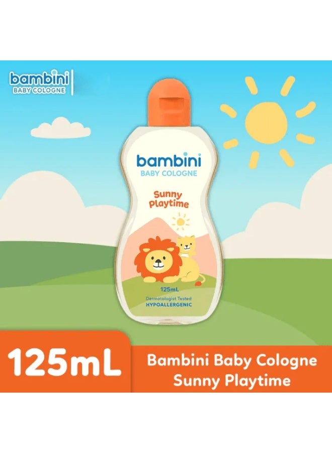 BAMBINI Sunny Playtime Baby Cologne 125 ML - Image 2