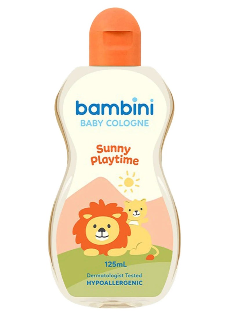 BAMBINI Sunny Playtime Baby Cologne 125 ML - Image 1