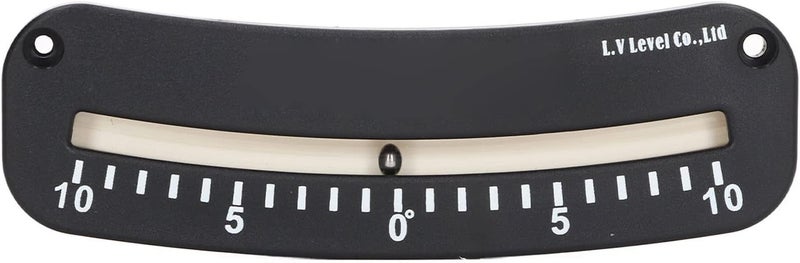 Angle Clinometer, Tube Clinometer, 10 to 0 to 10 Scale Mini Tube Clinometer,Accurate Horizontal Angle Testing, Fixing Hole for Multiple Applications - Image 5