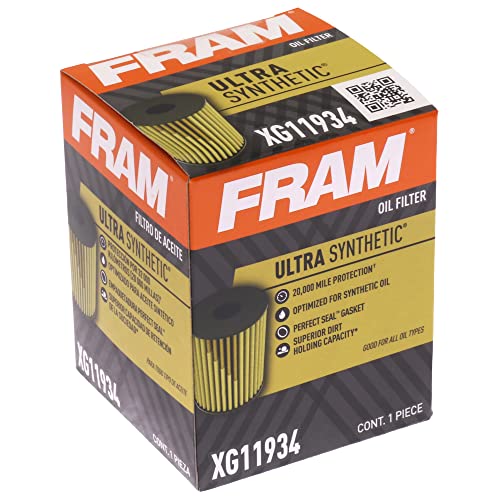 FRAM Ultra Synthetic XG11934 20K Mile Change Automotive Replacement Engine Oil Filter for Synthetic Oil Changes, Premium Vehicle Engine Protection Oil Filter for Select Vehicle Model Years - Image 4