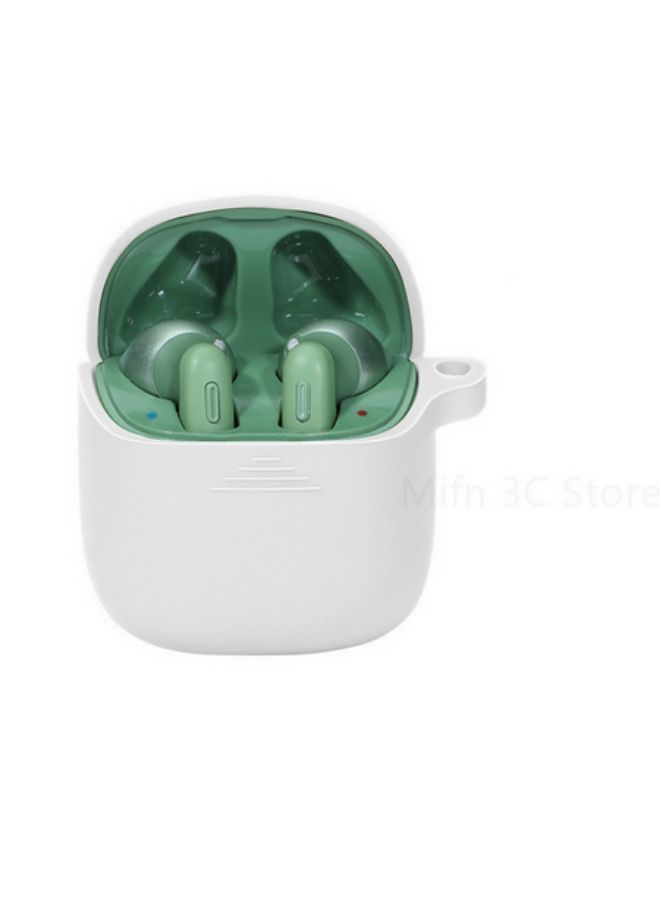 Ecosystem Silicone Case for JBL Tune 220TWS/225TWS, Scratch/Shock Resistant Protective Case Cover for JBL Tune 220TWS/225TWS Headphones (White) 