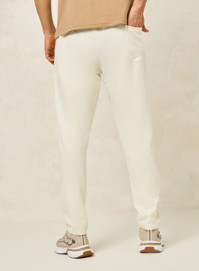Styli Eco Earth Slim Terry Open Hem Jogger with Welt Pockets  - Image 4