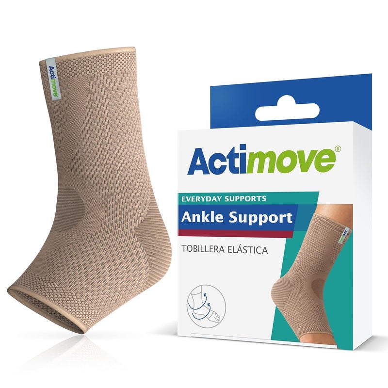 Actimove دعائم أكتيموف اليومية دعم الكاحل ضغط قوي دعم متين تصميم حلزوني للاستخدام المفرط وآلام الكاحل المزمنة بيج كبير - Image 1