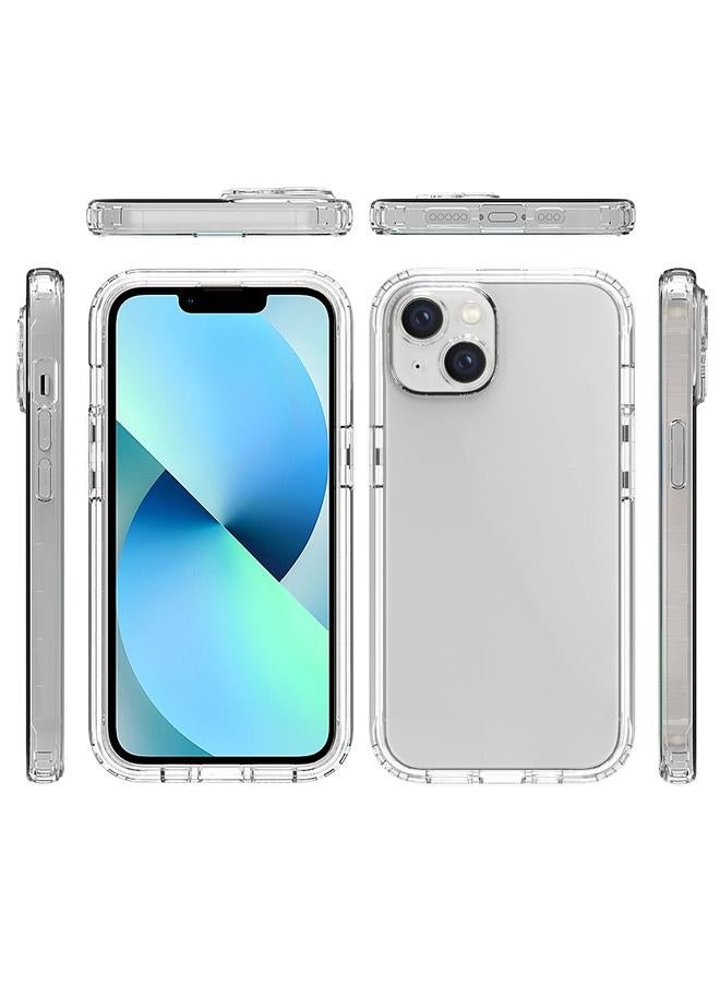 erorex For Iphone 14 Plus Full Body Shockproof Clear Gradient Phone Case (Red) - Image 2