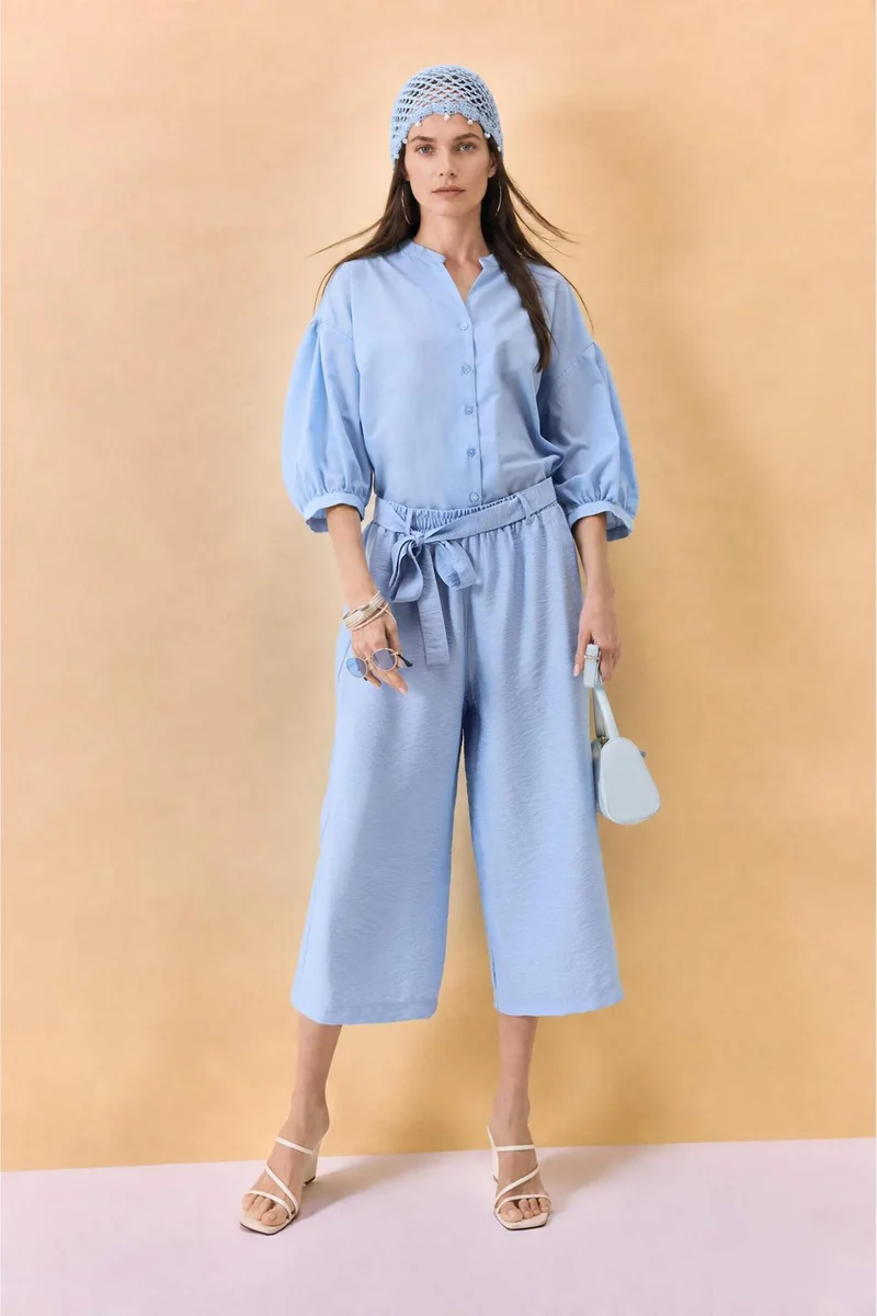 ديفاكتو Regular Fit Voile Short Sleeve Shirt