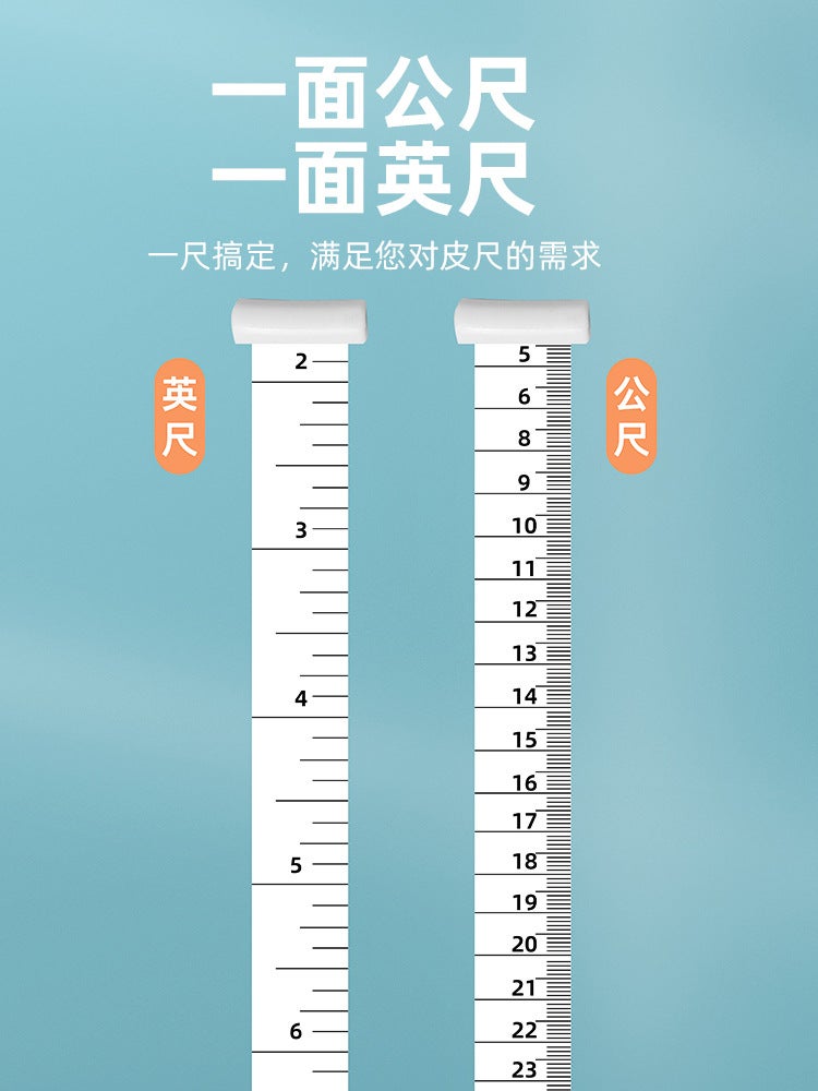 Manual Measuring Tape Measure Circumference Ruler Waist Circumference Three Circumference Ruler Tape Measure Arm Circumference Leg Circumference Head Circumference Soft Ruler - Image 5