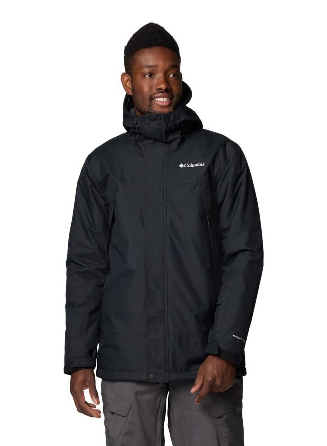 Columbia جاكيت شوتسكي للرجال، أسود، صغير - Image 1