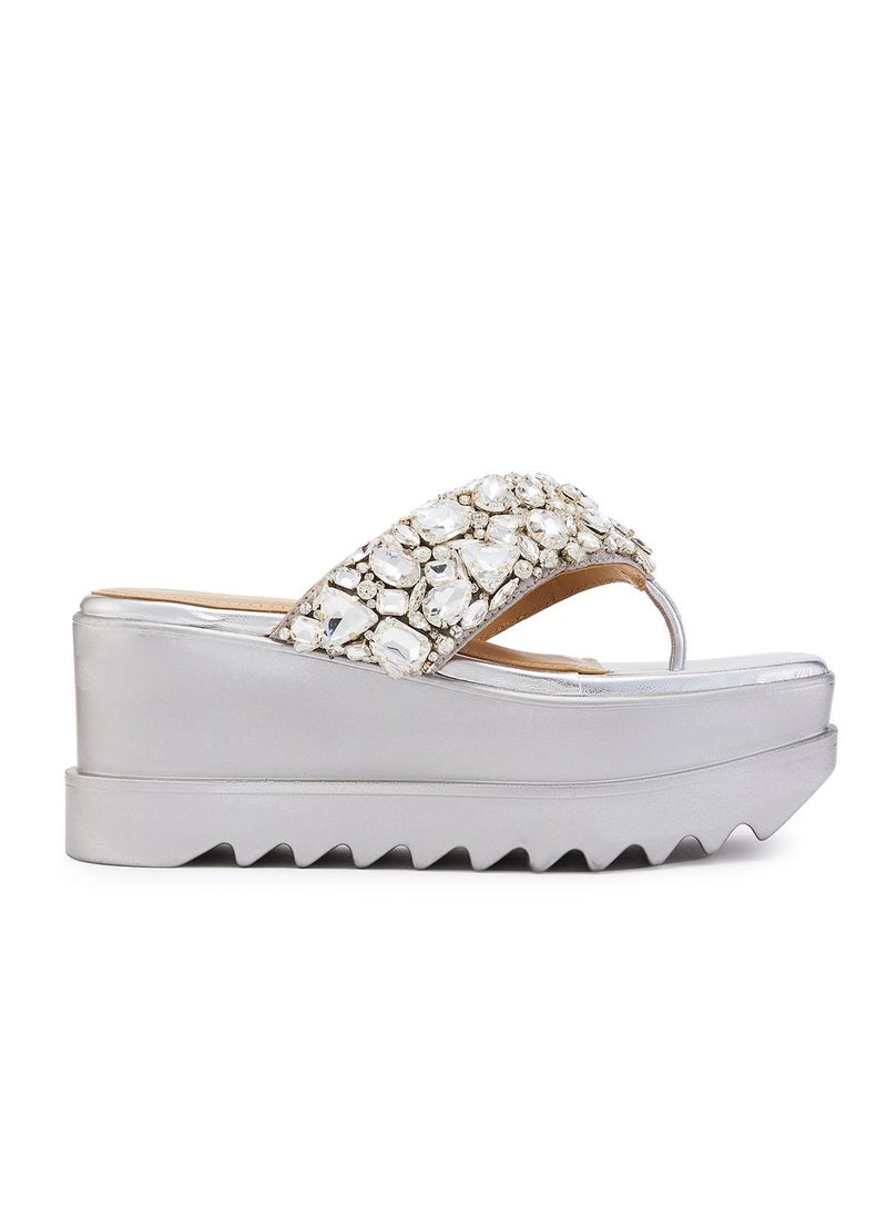 Anaar Anaar Gigi Sandals, Womens Festive, Special Occasion and Partywear Premium Sandals  - Image 2