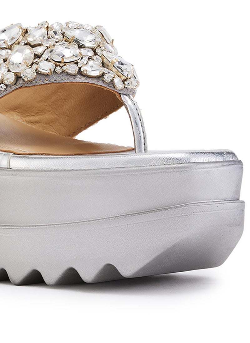 Anaar Anaar Gigi Sandals, Womens Festive, Special Occasion and Partywear Premium Sandals  - Image 5