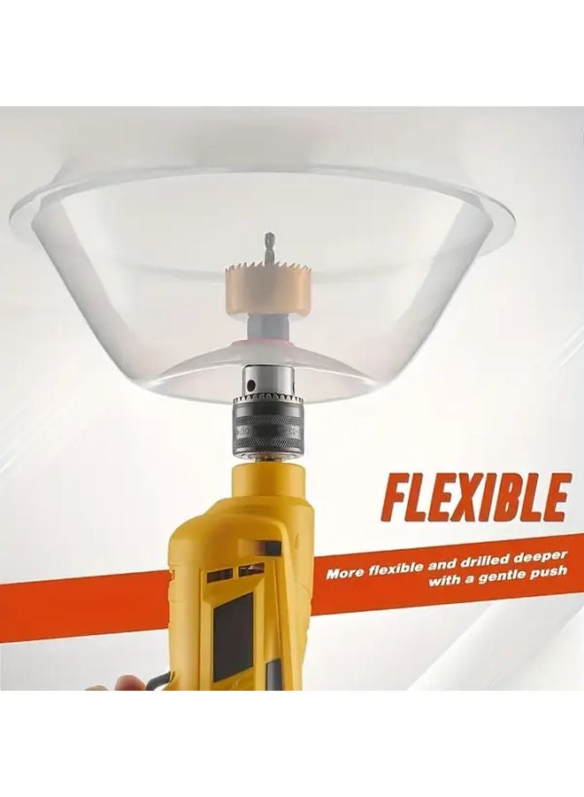 1 عبوة جامع غبار مثقاب المنشار الثقيل القابل للطي لألواح السقف الجبسية - Image 2