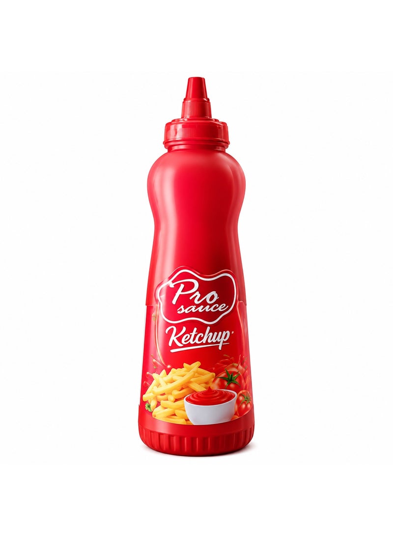 Pro Sauce Ketchup by El Tayebat – 500g | Ready-to-Serve Tomato Ketchup Sauce – Ideal for French Fries, Sandwiches, Appetizers and Everyday Meals – Practical Ketchup Bottle for Home and Food Serving - Image 1
