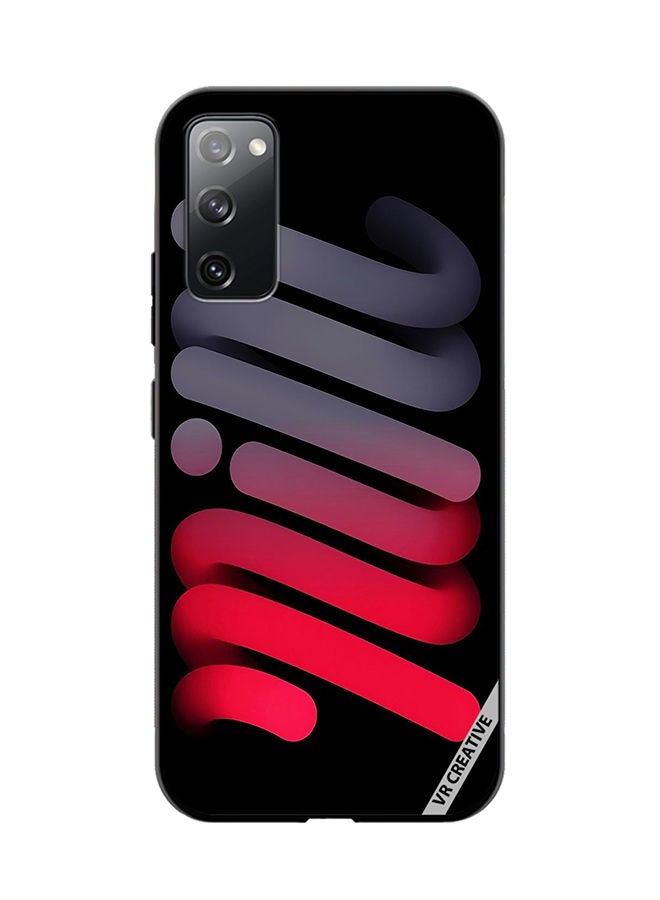 VR CREATIVE غطاء واقي لهاتف سامسونج جالاكسي S20 FE 5G بتصميم ميني متعدد الألوان - Image 1