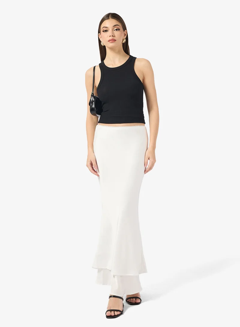 ايلا Skirt With Ruffle Hem