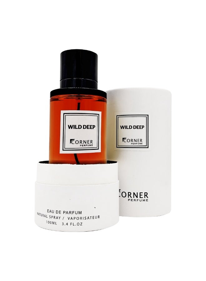 Corner Perfume Wild Deep EDP For Men - 100ml - Image 2