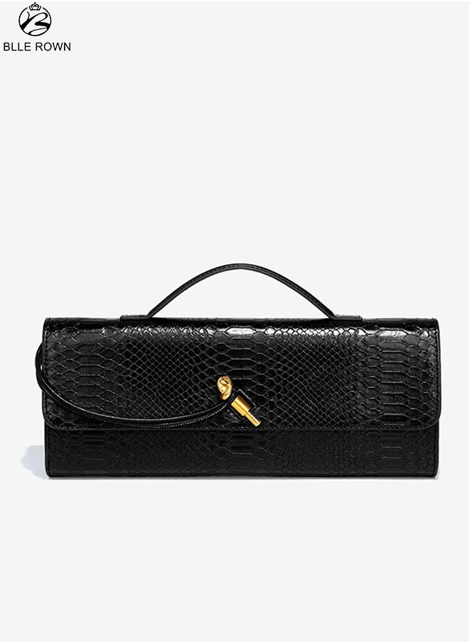 BLLE ROWN New Arrival Women's Luxury Handbags Elegant Black Color Crossbody Bag For Ladies With Adjustable Strap,Stylish Shoulder Bags  - Image 1