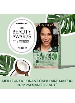 CLAIROL Natural Instincts Demipermanent Hair Dye 7A Dark Cool Blonde Hair Color Pack Of 1  - Image 3