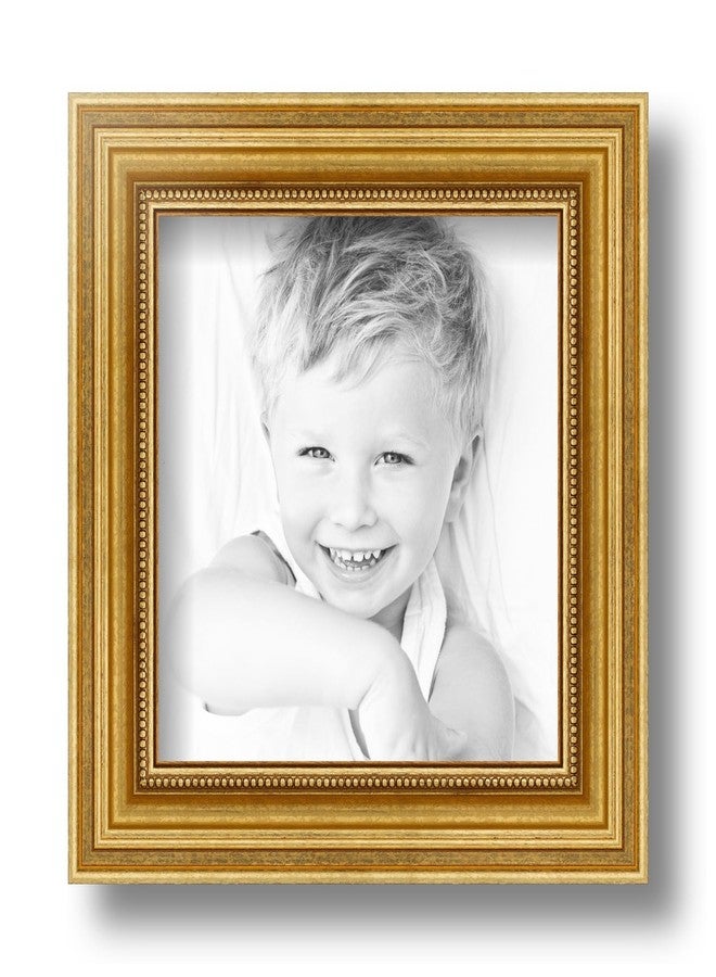 ArtToFrames 6x6 inch Gold Foil on Pine Wood Picture Frame, 2WOM0066-81375-YGLD-6x6 - Image 3