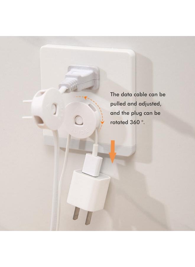 4Pcs Outlet Plug Covers Child Proof Electrical Protector Safety Baby Safety Plug Covers