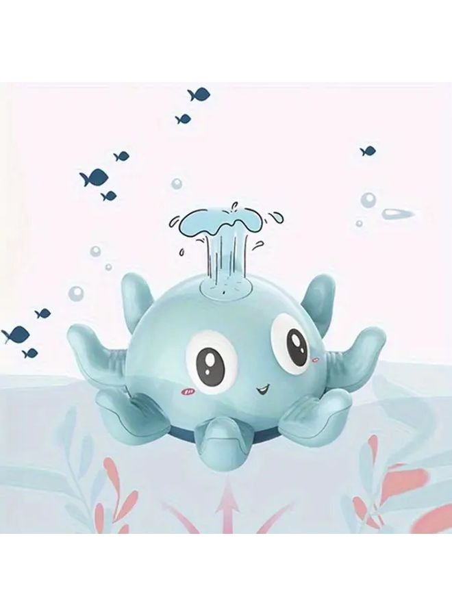 Pink Octopus Bath Toy Water Spray Battery Free For Swimming Pool Kids - Image 3