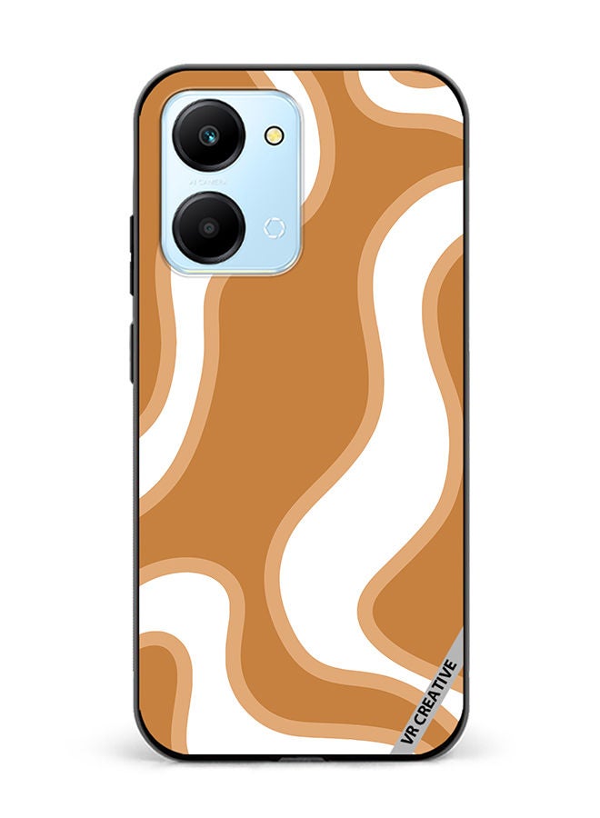 VR CREATIVE Protective Case Cover For Honor Play7T Layered In Design Multicolour - Image 1